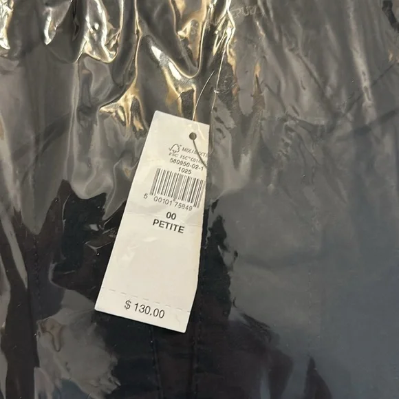 NWT! Black Banana Republic Collar-Neck Poplin Midi Dress - Multiple 🦋⭐️ - Picture 7 of 8